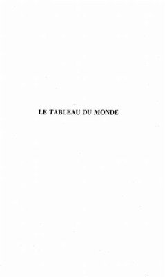 LE TABLEAU DU MONDE (eBook, PDF)