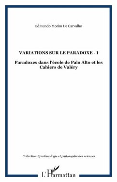 Cover Variation sur le paradoxe i (eBook, PDF)