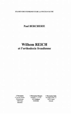 Cover Wilhem reich et l'orthodoxiefreudienne (eBook, PDF)