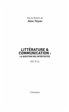 Litterature et communication : (eBook, PDF)