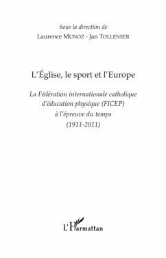 L'Eglise, le sport et l'Europe (eBook, PDF) L'Eglise, le sport et l'Europe (eBook, PDF)