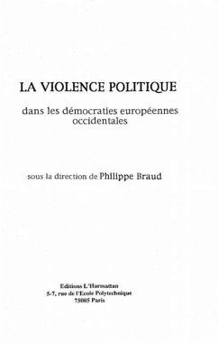 La violence politique dans les democraties europeennes occidentales (eBook, PDF)