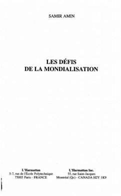 Defis de la mondialisation (eBook, PDF)