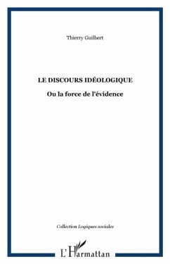 Discours ideologique Le (eBook, PDF) Discours ideologique Le (eBook, PDF)