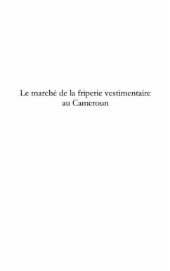 Cover Marche de la friperie vestimentaire au c (eBook, PDF)