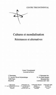 Cover CULTURES ET MONDIALISATION (eBook, PDF)