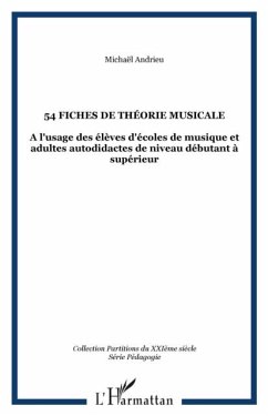 Fiches 54 de theorie musicale (eBook, PDF)