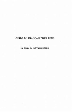 Cover GUIDE DU FRANCAIS POUR TOUS (eBook, PDF)