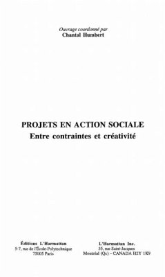 Cover Projets en Action Sociale (eBook, PDF)