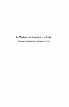 Le Mexique prehispanique et colonial (eBook, PDF)