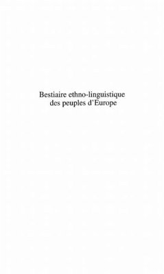 Bestiaire ethno-linguistique des peuples (eBook, PDF)