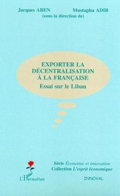 Cover Exporter la decentralisation a la francaise (eBook, PDF)
