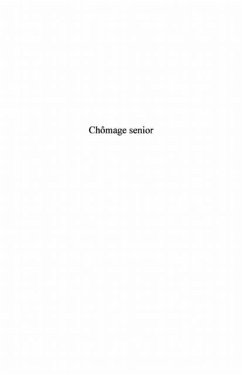 Cover Chomage senior (eBook, PDF)