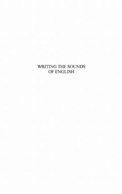 Cover Writing the sounds of english (eBook, PDF)
