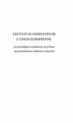 Pays scandinaves de l'union europeenne (eBook, PDF)