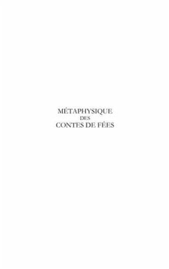 Cover Metaphysique des contes de fees (eBook, PDF)