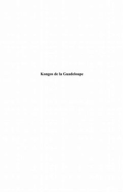 Cover Kongos de la Guadeloupe (eBook, PDF)