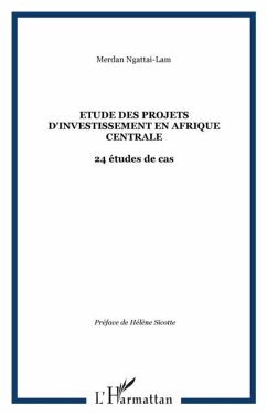 Etude des projets d'investissement en Afrique centrale (eBook, PDF)