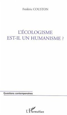 Cover L'ecologisme est-il un humanisme ? (eBook, PDF)