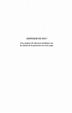 Disposer de soi (eBook, PDF)