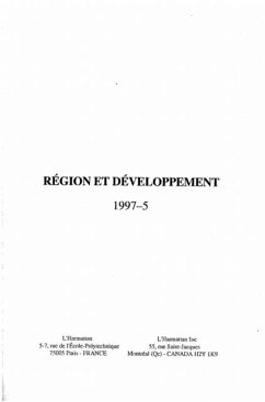 Cover Croissance regionale et urbaine (eBook, PDF)