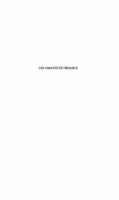 Cover Amants du fragile les (eBook, PDF)