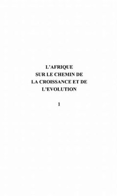 Cover Afrique sur chemin de croissance et evol (eBook, PDF)