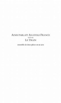 AINSI PARLAIT ANATOLE FRANCE (eBook, PDF)