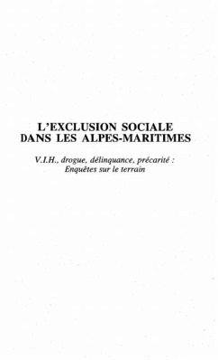 L'EXCLUSION SOCIALE DANS LES ALPES-MARITIMES (eBook, PDF)