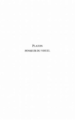 Platon penseur du visuel (eBook, PDF)