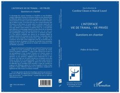 Cover Interface vie de travail - vie privee L' (eBook, PDF)