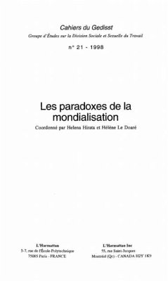 Les paradoxes de la mondialisation (eBook, PDF)