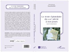 Cover Le texte epistolaire du XVIIe siecle a nos jours (eBook, PDF)