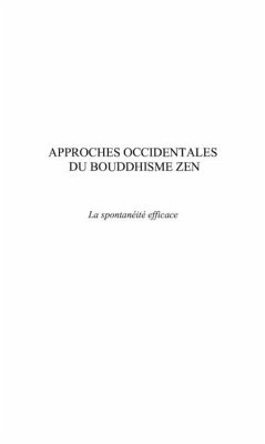 Cover Approches occidentales du bouddhisme zen (eBook, PDF)