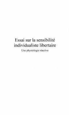 Essai sur la sensibilite individualiste (eBook, PDF)