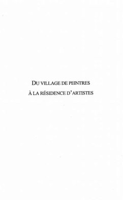 Cover Du village de peintres a la residence d'artistes (eBook, PDF)