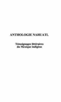 Cover Anthologie nahuatl (eBook, PDF)