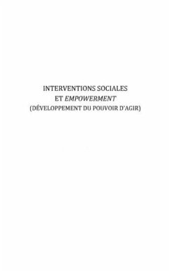 Cover Interventions sociales et empowerment (eBook, PDF)