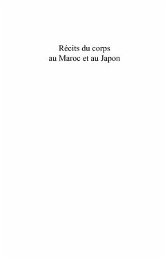 Cover Recits du corps au maroc et aujapon (eBook, ePUB)