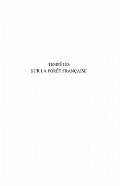Tempetes sur la foret francaise xvie-xxe (eBook, PDF)