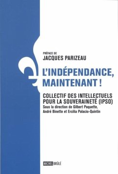 Cover L'independance, maintenant! (eBook, PDF)