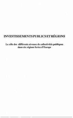 Investissements publics et regions (eBook, PDF)
