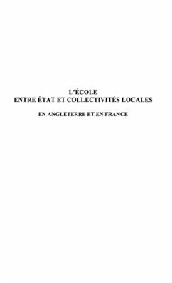 L'ecole entre l'Etat et les collectivites locales (eBook, PDF)