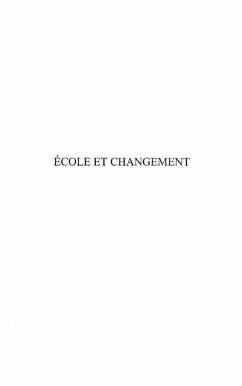 ecole et changement une sociologie (eBook, PDF)