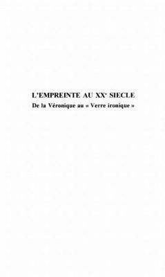 Cover L'empreinte au XXe siecle (eBook, PDF)