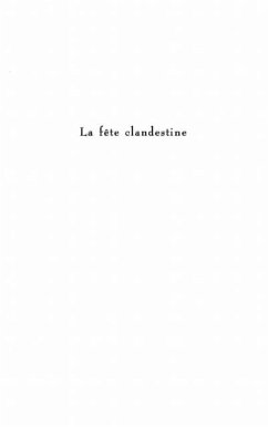 Cover LA FETE CLANDESTINE (eBook, PDF)