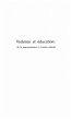 VIOLENCE ET EDUCATION (eBook, PDF) - Bild 1