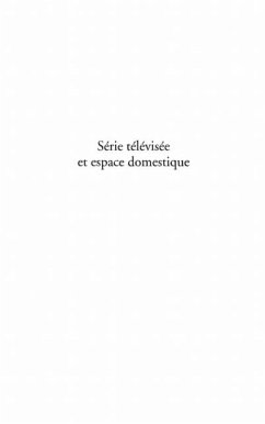 Serie televisee et espace domestique (eBook, PDF) Serie televisee et espace domestique (eBook, PDF)