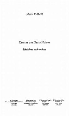 Cover CONTES DES NUITS NOIRES (eBook, PDF)