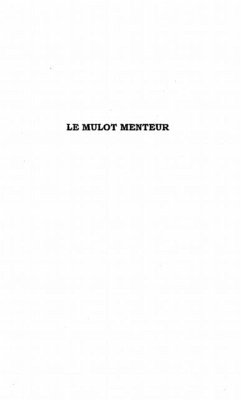LE MULOT MENTEUR (eBook, PDF)